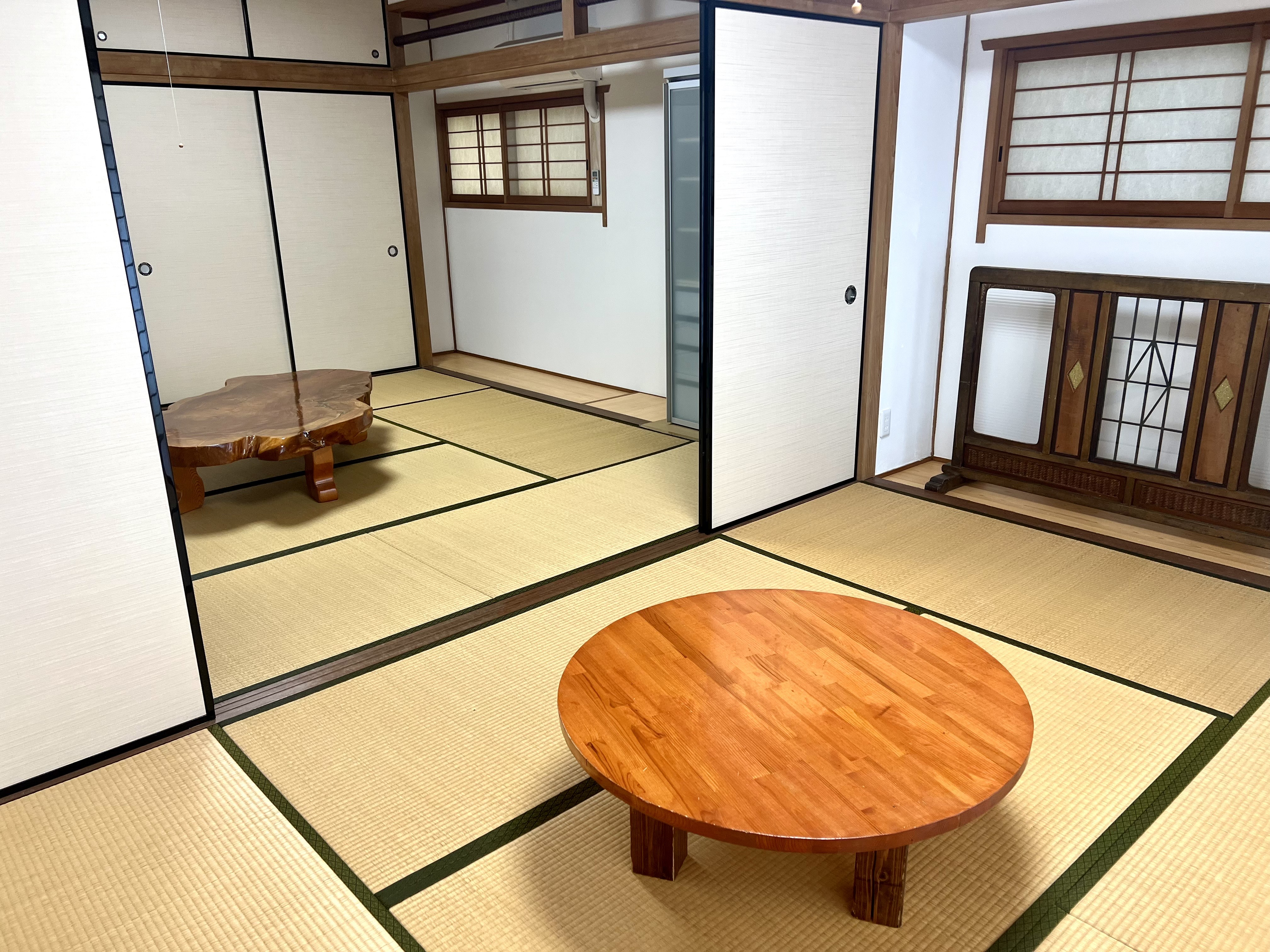 二間続けて広々とお使いいただけます